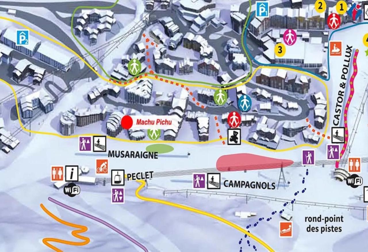 Enjoy Charming Machu Lejlighed Val Thorens Eksteriør billede